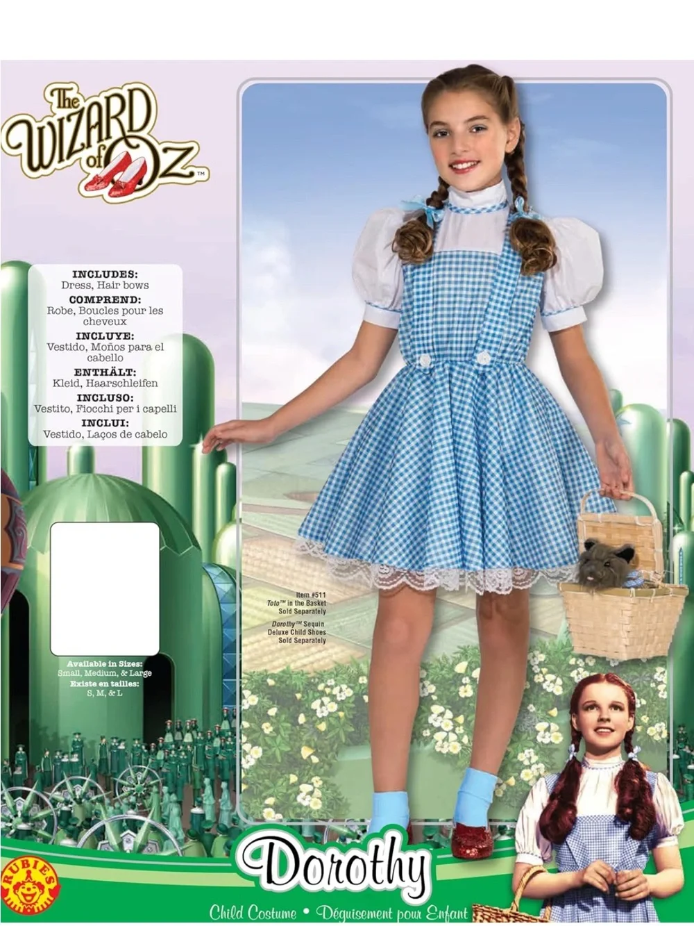 👠 The Wizard of Oz Dorothy Child & Toddler Costume 👠